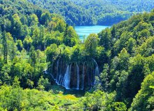 1 napos kirándulás a Plitvicei-tavaknál, buszos utazással, idegenvezetéssel