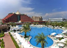 8 napos nyaralás a török riviérán, Antalyában, Larán, a Delphin Palace***** Hotelben