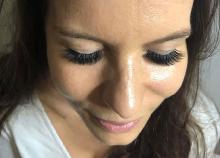 UV-LED technikával épített Russian volume szempilla (6D) a Spell Szépségszalonban