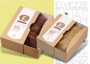 Ínycsiklandozó finomságok a rendkívüli ízek szerelmeseinek! 3 doboz (3×160 g) FLOq prémium kézműves keksz
