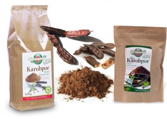 Bio karobpor 250 g-os vagy 500 g-os