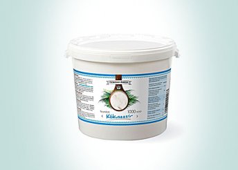 500, 1000 vagy 2500 grammos kókuszzsír az egészséges sütéshez vagy bőrápoláshoz