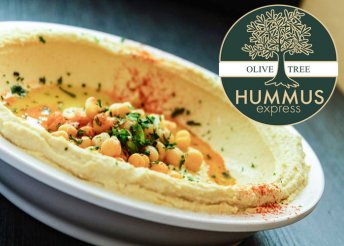 2 választható Alkupon nyári tál, az Olive Tree Hummus Express-ben