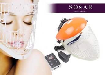 Bőrfiatalító, LED-maszkos arctisztító kezelés