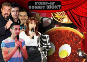 Stand up comedy night + sólet