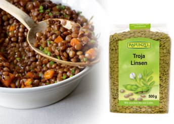 Rapunzel Bio Trójai lencse 500g