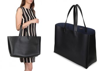 Made in Italia Lucrezia, márkajelzéssel díszített, női nagyméretű bevásárló táska háromféle színben