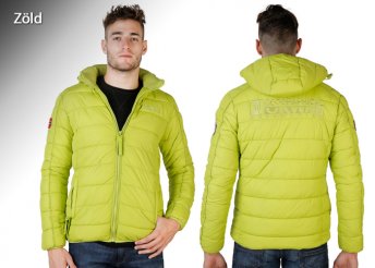 Geographical Norway levehető kapucnis, cipzáras férfi kabát