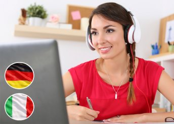 Olasz és német tanfolyam – e-learning csomag