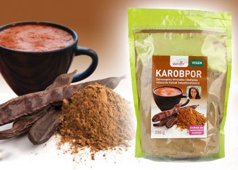 250 g-os Szafi fitt vegán karobpor