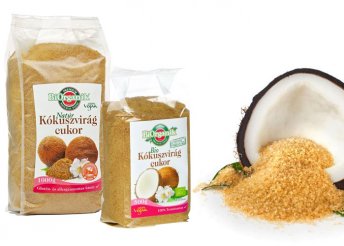 500, vagy 1000 gramm Biorganik kókuszvirágcukor