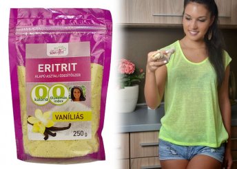250 g-os Szafi fitt vaníliás ízű eritrit
