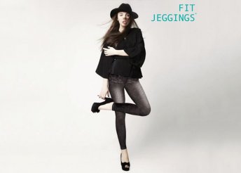 Fitjeggings farmerszínű harisnya