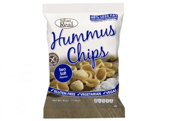 Csicseriborsó chips több ízben