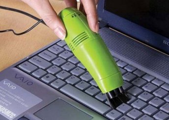 USB-s mini billentyűzet-porszívó