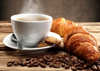 2 kávé és 2 croissant a Belváros szívében, a Wesselényi utcában
