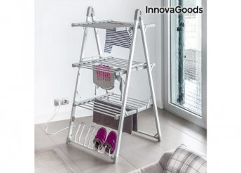 InnovaGoods Home Houseware Összecsukható Elektromos Szárító 300W Szürke (30 rudas)