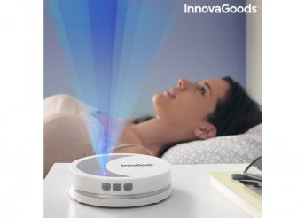 Relaxációs gép fénnyel és hanggal alváshoz