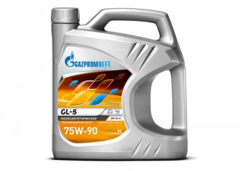 4 liter Gazpromneft GL-5 75W-90 magas teljesítményű váltóolaj