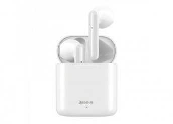 Baseus TWS Encok W09 mini vezeték nélküli fülhallgató Bluetooth 5.0 - Fehér