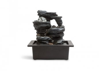 Csobogó - LED-del, üveggolyóval - 23 x 17,5 x 26 cm - 230 V