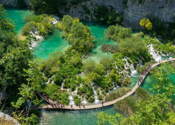 1 napos látogatás a Plitvicei Nemzeti Parkban, buszos utazással, több időpontban