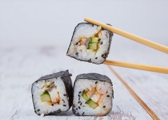 30 darabos sushi tál a Sushi Gardenben, a Kálvin térnél