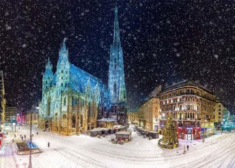 1 napos adventi buszos utazás Bécsbe, városnézés és vásárlátogatás, idegenvezetéssel