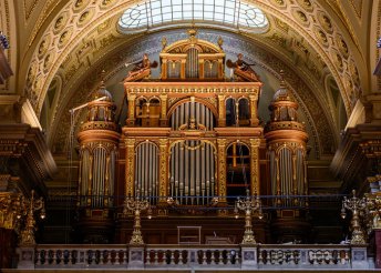 Orgonakoncert a Szent István Bazilikában, klasszikus élmény 70 percben Budapest szívében