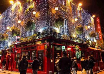 Adventi utazás Dublinba, repülőjeggyel, illetékkel, reggelivel