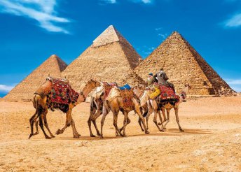 Körutazás Egyiptomban, repülőjeggyel, illetékkel, félpanzióval – all inclusive ellátással