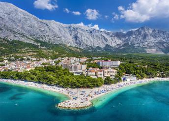 6 napos nyaralás Dalmáciában, a makarskai riviérán, busszal, reggelivel, 4*-os szállással