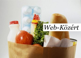 Élelmiszerrendelés a netről ingyenes házhozszállítással a Web-Közért kínálatában