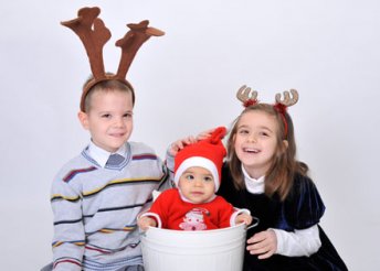 Karácsonyi családi vagy egyéni fotózás retusálással+ajándék fényképes hűtőmágnes!
