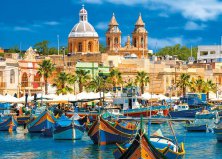 Körutazás Máltán, repülőjeggyel, illetékkel, reggelivel, idegenvezetéssel